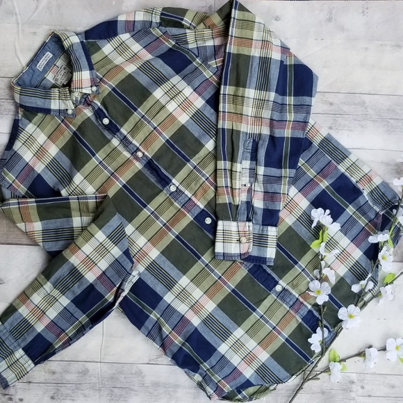 J. Crew Other - J.Crew | Cotton Plaid Men's Button Up